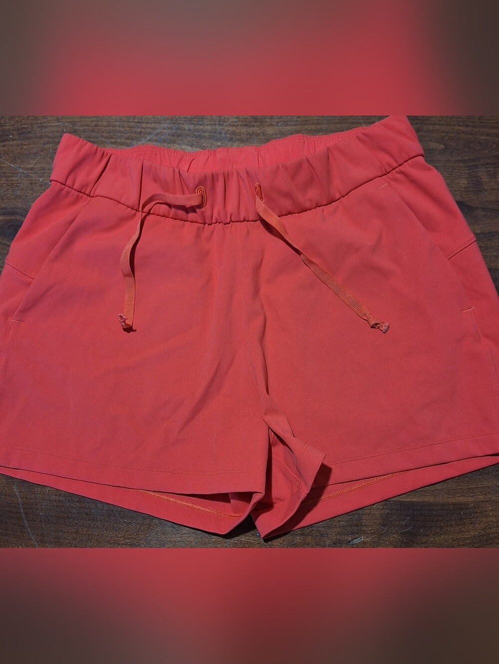 Lululemon Women’s Coral Drawstring Active Shorts